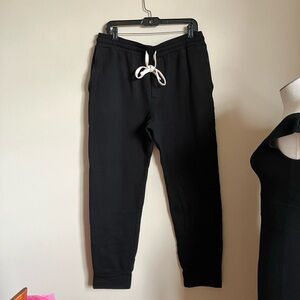 NEW Men’s Monrow Black Jogger Pants XL